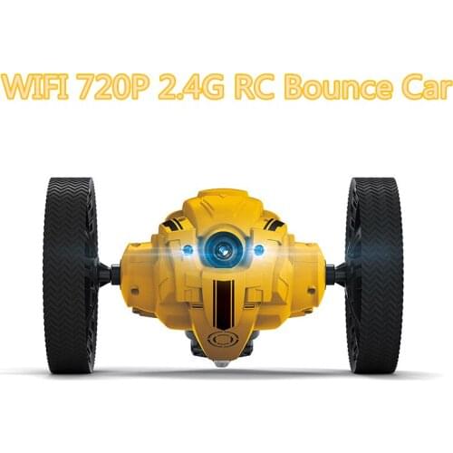 Bounce Car High-speed HD camera WiFi transmission of childrens electric with rechargeable light remote control toy car