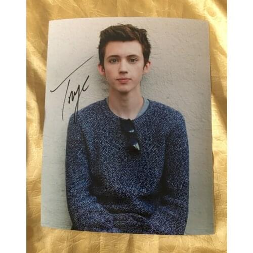 Hand signed Troye Sivan autographed photo poster card autographs in ink 8*10 inches 0820A