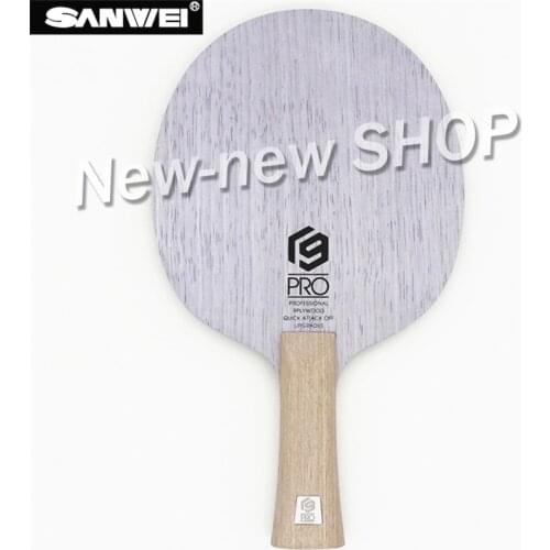 SANWEI Table Tennis Blade V9 PRO 9 ply pure wood All-around pips-long ping pong racket bat paddle
