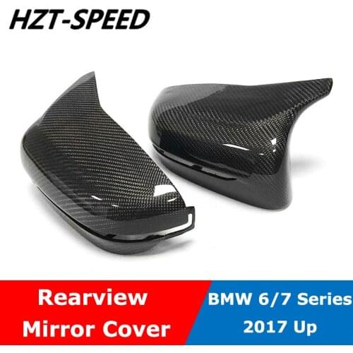 Replacement Type Carbon Fiber Rearview Mirror Cover For BMW New 5 Series G30 G38 New 7 Series G11 G12 Modification