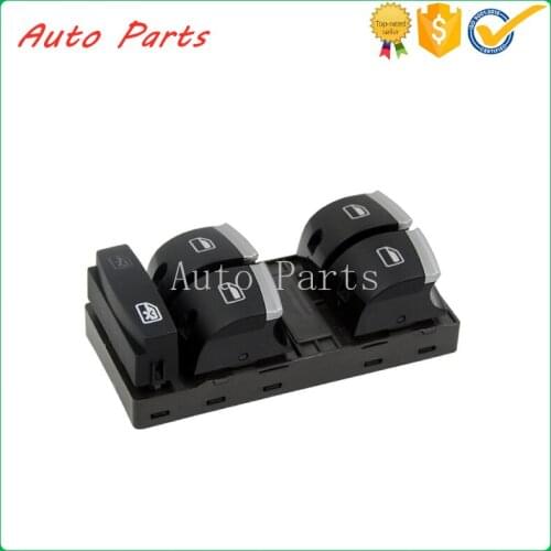 WINDOW REGULATOR Master Window Control Switch Button Lifter 4F0 959 851 H / 4F0959851H for Audi A3 S3 A6 S6 for RS3 for RS6 Q7