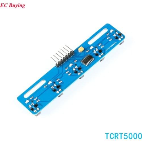 TCRT5000 5 Channel Way Infrared Reflective Tracking Sensor Module Photoelectric Switch Barrier Line Track Module for DIY Car