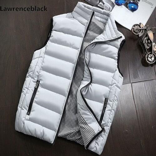 New Fashion Mens Jacket Sleeveless Vests Casual Coats Male Cotton Mens Vest Men Thicken Waistcoat men jacket mens outdoors vest