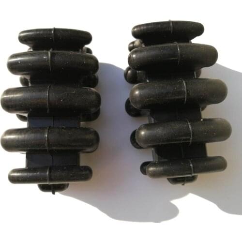 1Pair(2pcs ) Archery Compound Bow Limb Stabilizer Black Rubber Damper Hunting Silencer Dampen Noise and Vibration Reducing Noise