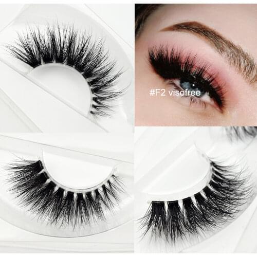 1Pair Visofree Eyelashes Fashion soft False Fake Human Hair Eyelashes Adhesives Glamour Crisscross Eye lashes Makeup Beauty #523