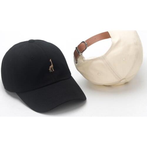 CNTANG 2021 Baseball Cap Men Women Giraffe Embroidery Fashion Hip Hop Caps Snapback Cotton Visors Hats For Summer Adjustable