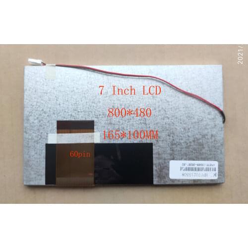 7 Inch Navigation LCD 60Pin 800*480 Universal LCD For Radio 165*100mm With Touch Screen Digitizer Panel