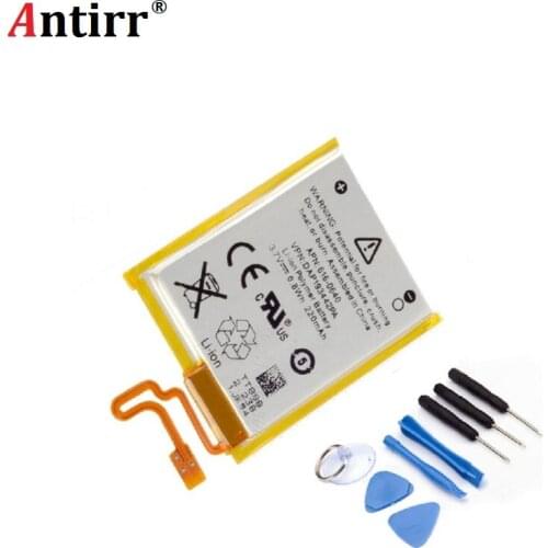 Antirr for iPod Nano 7 7th Gen Battery 3.7V Li-ion Battery Replacement 330mAh with Free Tools