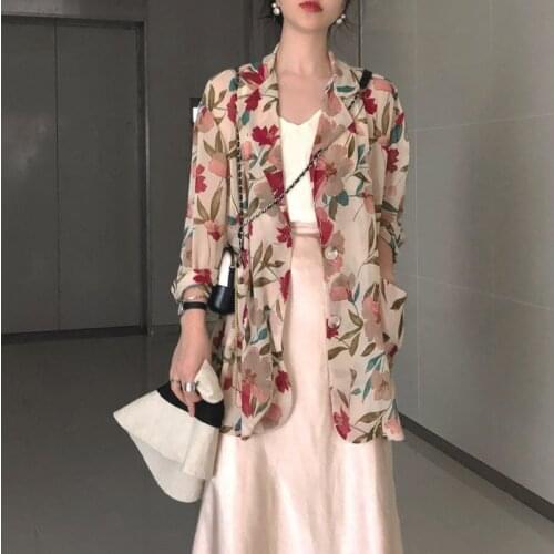 AreMoMuWha Women's Long Blazers