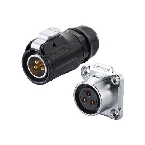 LP20 Aviation Waterproof Air Plug Socket Connector Power Line Cable Connectors