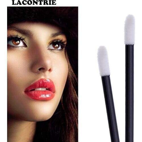 Makeup Brushes 150/250 pcs Lip Brushes Disposable Lipstick Makeup Applicators Mascara Wands Applicators Lash Extension Supplies