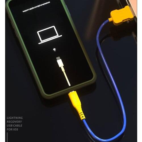 MECHANIC iData For IOS iphone ipad ipod recovery USB cable Lightning recovery Charging data transmission USB Cable