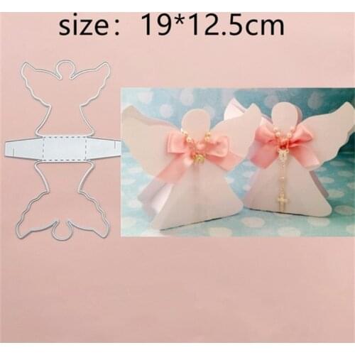 G5AB Angel Box Metal Cutting Dies Stencil DIY Scrapbooking Album Paper Card Template Mold Embossing Craft Decoration