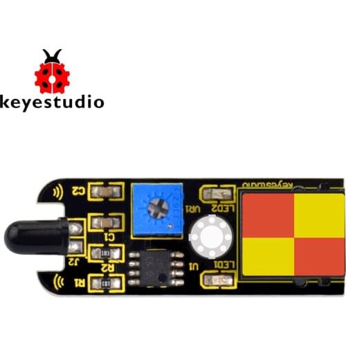 New! Keyestudio RJ11 EASY plug Flame Sensor module for Arduino STEAM