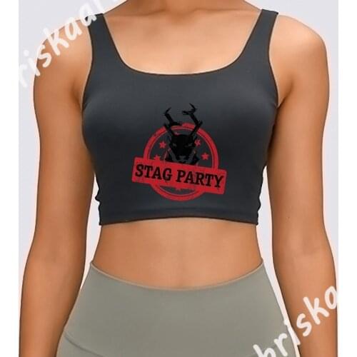 Stag Party Tank Top Graphic S-3xl Interesting Spring Autumn Humor Trend Letter Top Tees Vest