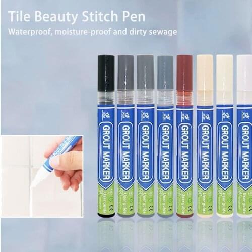 Household Ceramic Tile Repair Grout Pen Anti-mildew And Waterproof Kitchen Ceramic Joint Floor Repair Professional Beauty Marke