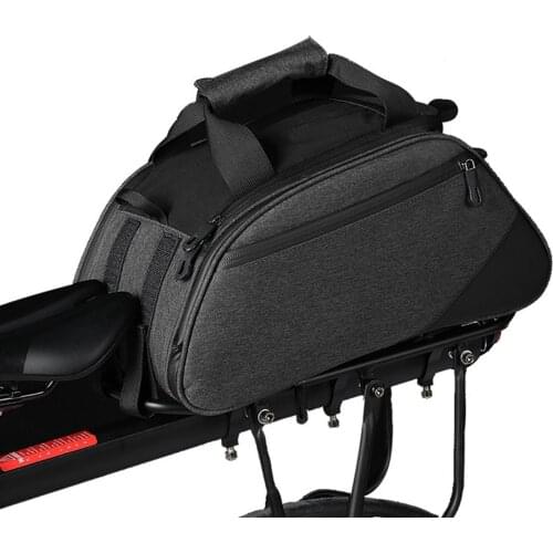 Bicycle Rear Seat Bag 840D Nylon Cloth Cycling Bike Rear Rack Trunk Pannier Bicycle Luggage Carrier Bag Tail Handbag