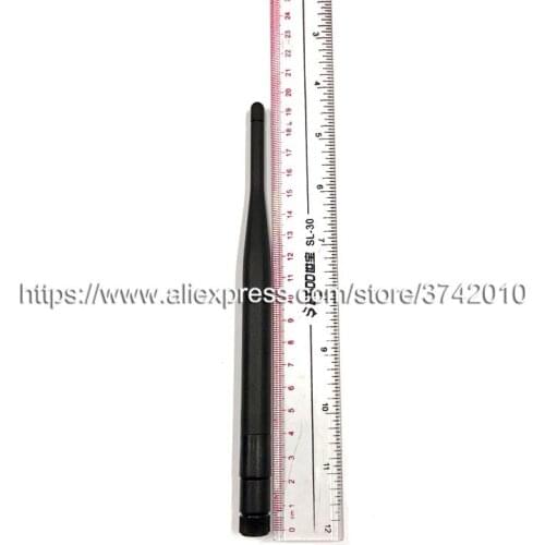 Omni directional 5dBi 433MHz antenna Collapsible rubber antenna SMA Male 19.5CM 1pcs