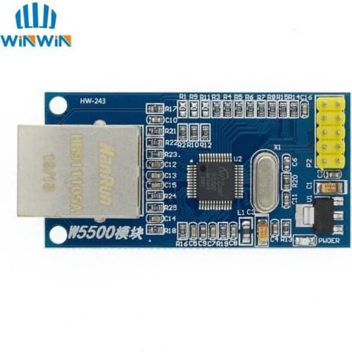W5500 Ethernet network module hardware TCP / IP 51 / STM32 microcontroller program over W5100