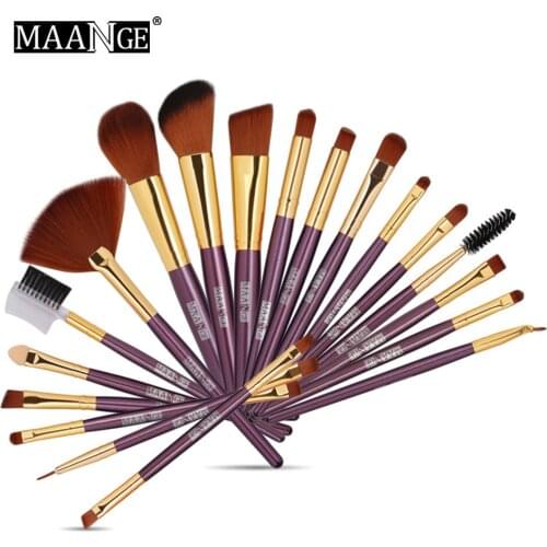 19 Cosmetic Brush Suits Make Up Brushes Eyeshadow Brush Set Eyebrow Brush Makeup Tool