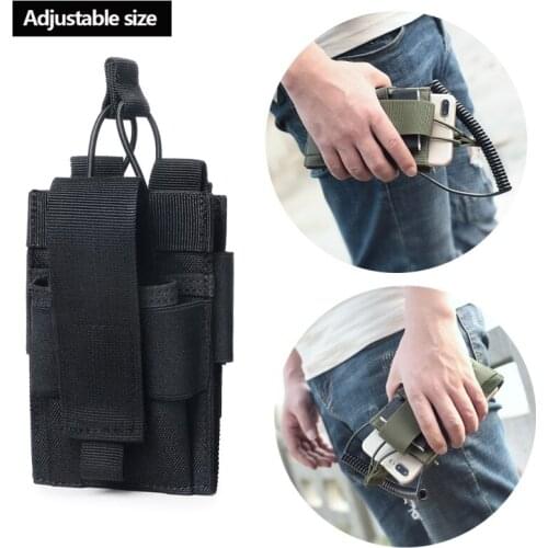 2019 Outdoor Tactical Package Molle Pouch Sports Pendant Military Nylon Radio Walkie Talkie Holder Bag Magazine Mag Pouch Pocket