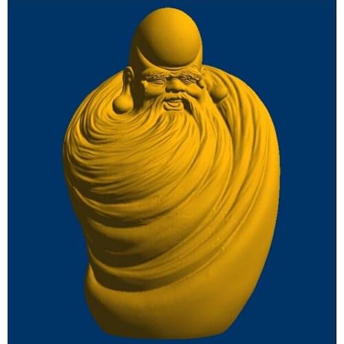 3D models for CNC relief in STL file format Long beard god of longevity 6