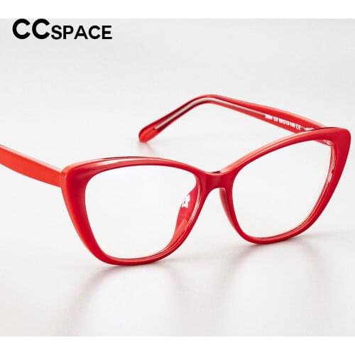51024 Sexy Cat Eye Anti-blue Light Plastic Titanium Glasses Frames Ultralight Men Women Optical Fashion Computer Glasses