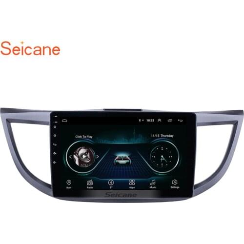 Seicane 10.1 Inch Car Radio GPS Navigation System for 2011 2012 2013 2014 2015 Honda CRV With Bluetooth Touch Screen autostereo