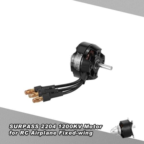 Surpass High Performance 2204 1400kv Brushless Motor For Rc Airplane Fixed-wing Rc Airplane Parts Accessories