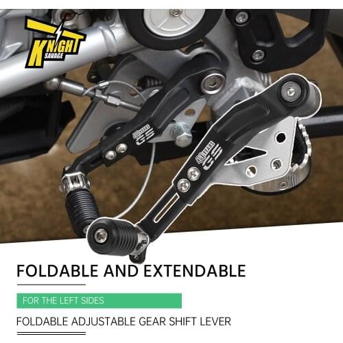 For BMW R1200GS R1250GS Motorcycle Accessories Left Gear Shift And Right Foot Brake Pedal Lever Moto Adjustable Foldable Parts