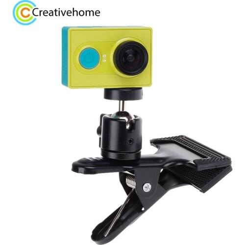 For Xiaomi YI 360 Degree Quick Release Rotary Backpack Hat Clip Fast Clamp Mount For GoPro Hero 2 3 3+ for Go pro Accessories