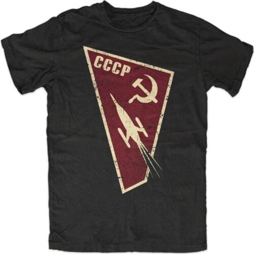 Cccp Kosmonaut Udssr,Russia,Retro,Kult,Ost,Fun,Ddr,Roskosmos New Fashion Men Brand Clothing Summer Hip Hop Fitness T Shirt