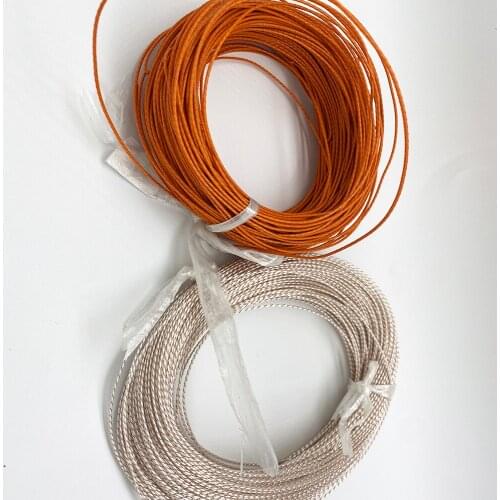 Spiral Heating Wire 12-220V Low Voltage Electric Blanket Wire PVC Skin Insulated Hatching 0.15Ohm 0.3Ohm Air Heating Cable
