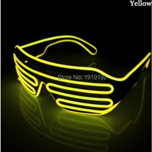 Sound Control Flashing EL LED Glasses Luminous Party Lighting Colorful Glowing Classic Toys For Dance DJ,Party Mask