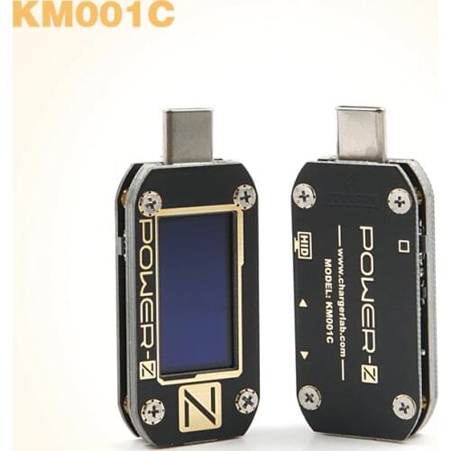 ChargerLAB POWER-Z USB PD voltage and current ripple dual Type-C tester KM001C