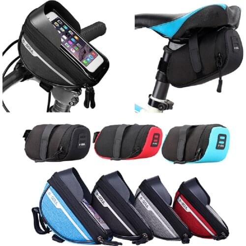 Bicycle bag Bike Phone Holder Mountain Bike Waterproof Bag Touchscreen Cell Phone Stand Waterproof Smart Mobile bolsa bicicleta