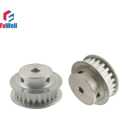 2pcs 24T XL Type Timing Pulley 6/6.35/8/10/12mm Inner Bore 11mm Belt Width 5.08mm Pitch 24Teeth Timing Belt Synchronous Pulley