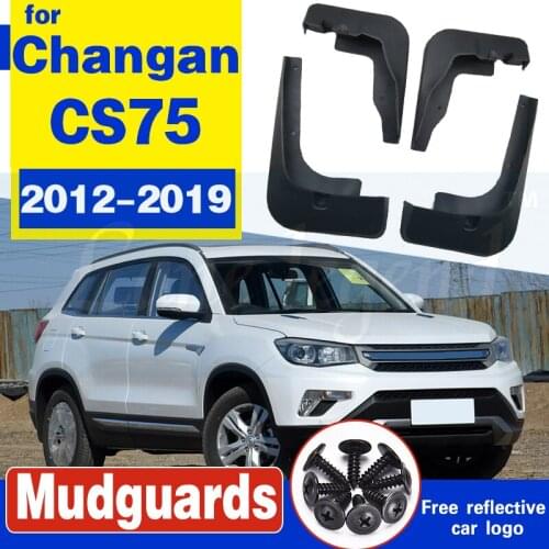 For Changan CS75 2012~2019 Front Rear Mudflap Fender Mud Guard Flap Splash Flaps Mudguards Accessories 2015 2016 2017 2018