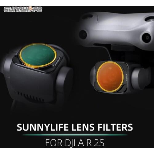 Lens Filter Adjustable CPL Filters ND32 ND16 ND8/PL ND64/PL MCUV Accessories for DJI AIR 2S