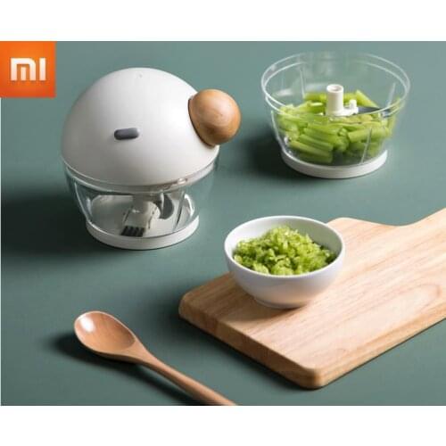 Xiaomi Meat Grinder Baby Food Supplement Machine Pounding Garlic Dumpling Filling Tool Multi-function Household Garlic Artifact