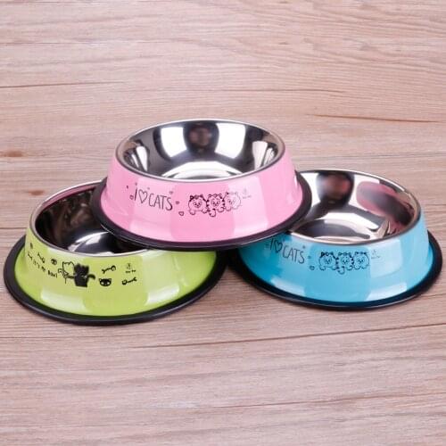 New High Quality Pet Dry Food Cat Bowl for Dogs Cat Bowl Outdoor Indoor Drinking Water Bowl #261535