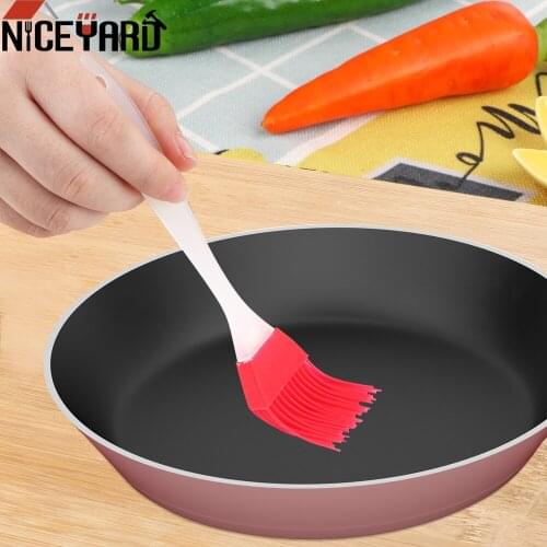 NICEYARD Chefs Spice Brush Basting Brush Silicone Oil Brush BBQ Tools High Temperature Resistance Bake Tool kitchen Tools