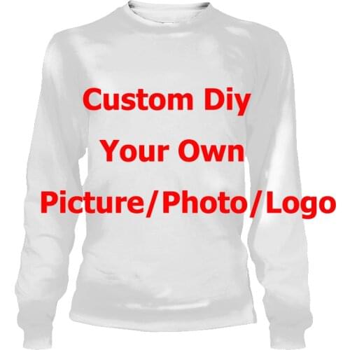 SONSPEE 3D Print Privated Customized DIY Your Own Picture Photo Logo Star Pets On Mens Sweatshirt Hooded Hoodie Long Sleeve Top