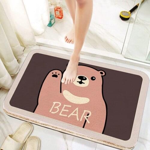 YIMING Soft Bathroom Rugs
