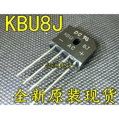 100% New&original KBU8J KBU808 8A 800V In stock