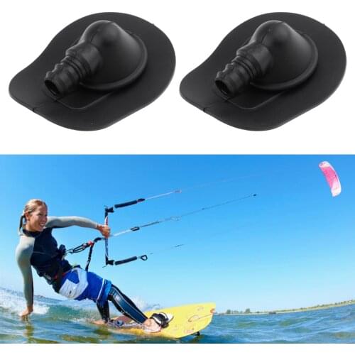 2 Pack Inflatable Kitesurf Valve Screw Adapter Standard One Pump Valve Accessories