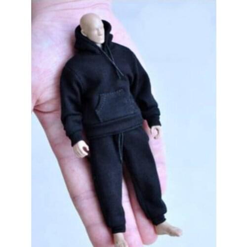 3pcs/Set 1/6 Sweatshirt and T-shirt Outfit for HT PH 12inch Action Figure