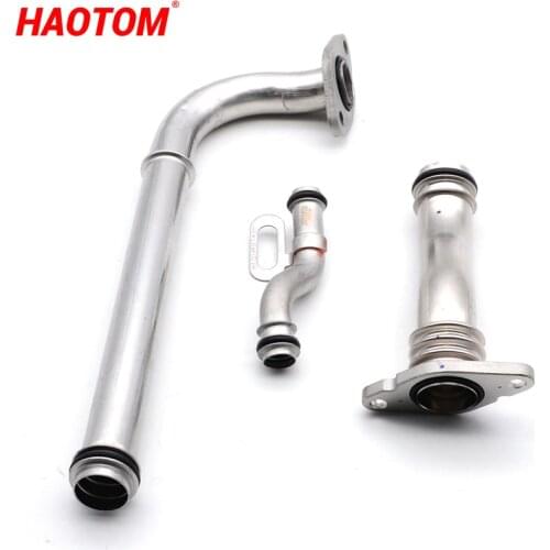 3PCS/Set Car Oil Cooler Connected Hard Pipe For Chevrolet Cruze Epica Sonic Opel ASTRA INSIGNIA 55353329 55353327 55353330
