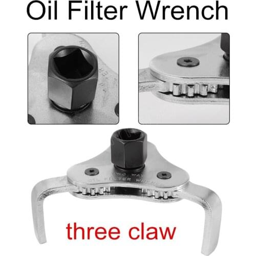 Car three claw oil filter wrench tool disassembly repair steam for 1/2 "DR Driver Tool new arrival