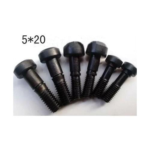Free Delivery 10pcs Clamp Screw M5*25mm Spare CNC Turning Tools Spare Screw Double screw
